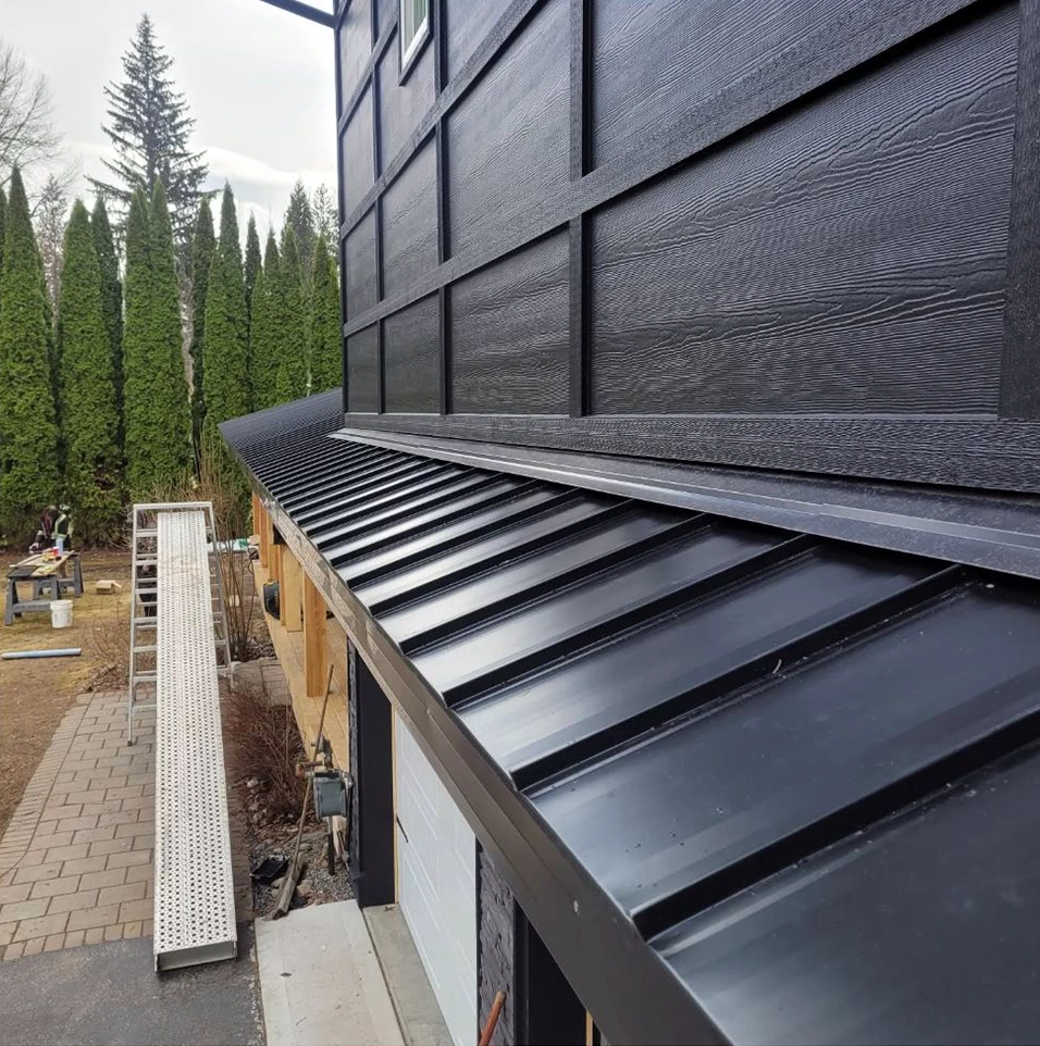 Seamless gutter and roofing installation in Kitimat