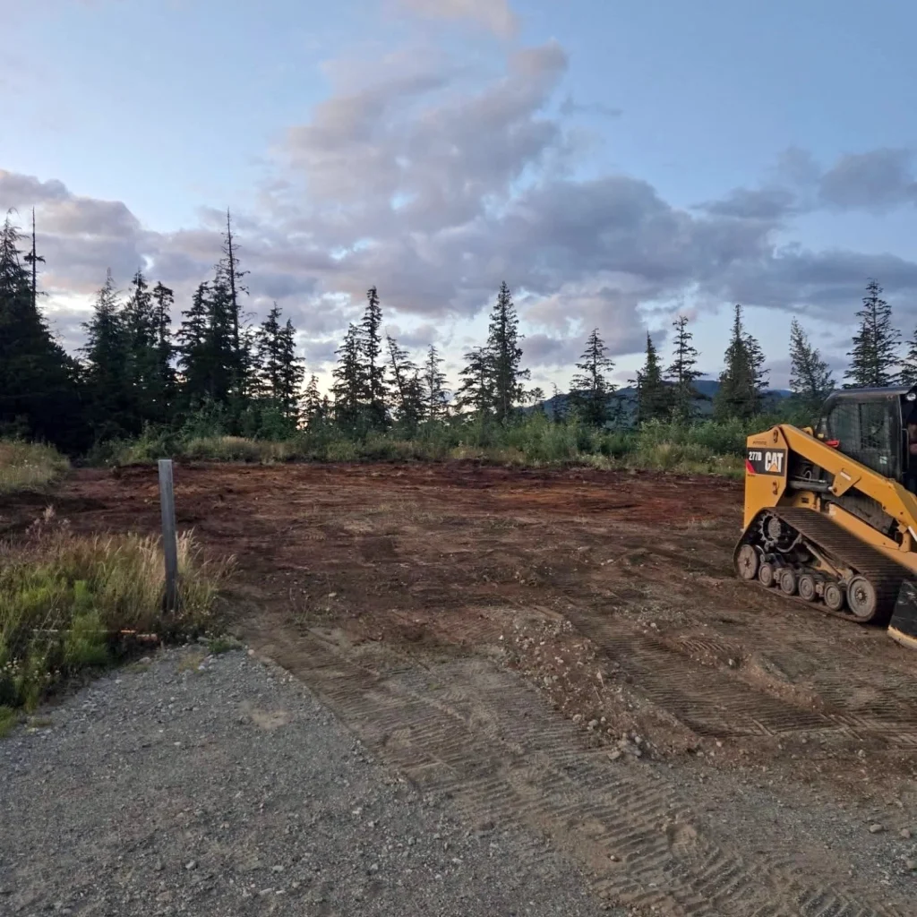 Site prep in Terrace